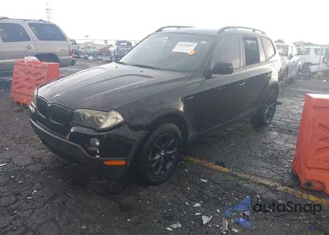 2009 BMW X3 xDrive30I из США, поврежденный, VIN WBXPC93429WJ29198